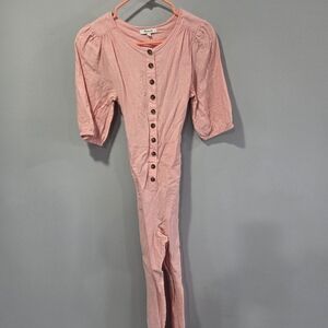 Madewell Pinkish Color Small Jumpsuit